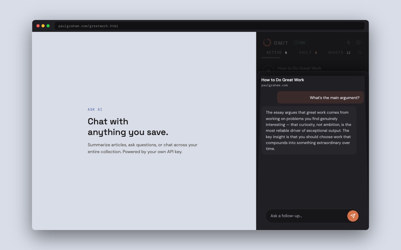 Omit - Self-destructing bookmarks gallery image
