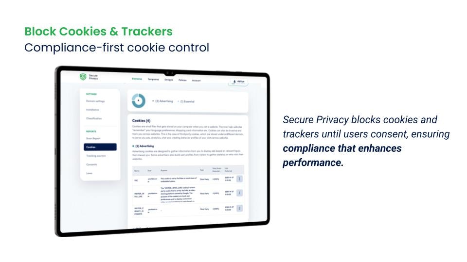 Mídia 4 de Seguro Privacidade 2.0. - Conformidade global com banners de cookies e modo de consentimento do Google