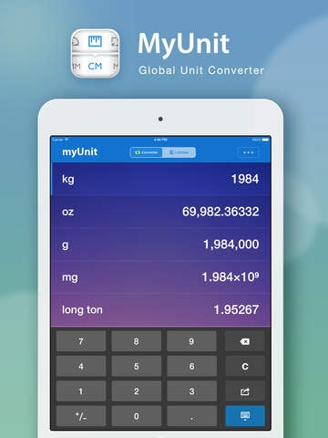 myUnit · Global Unit Converter gallery image