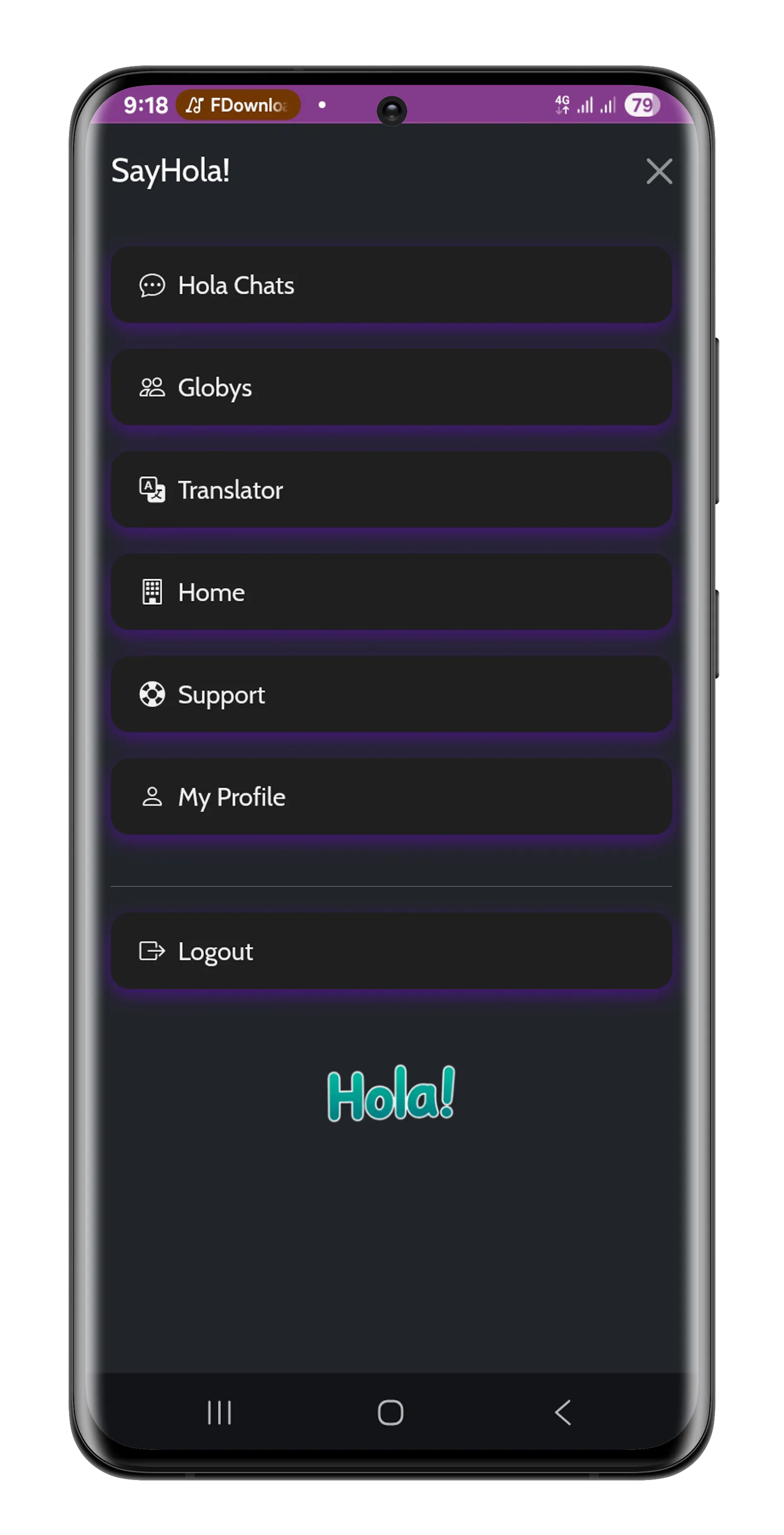 SayHola - Experience Network Layer screenshot 9