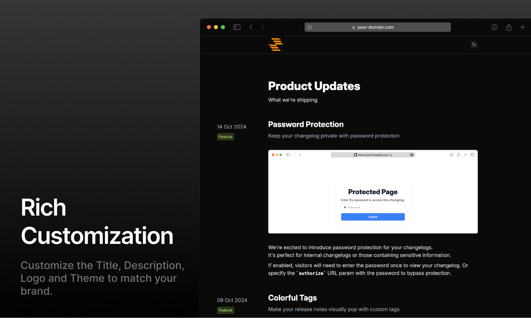 OpenChangelog media 2