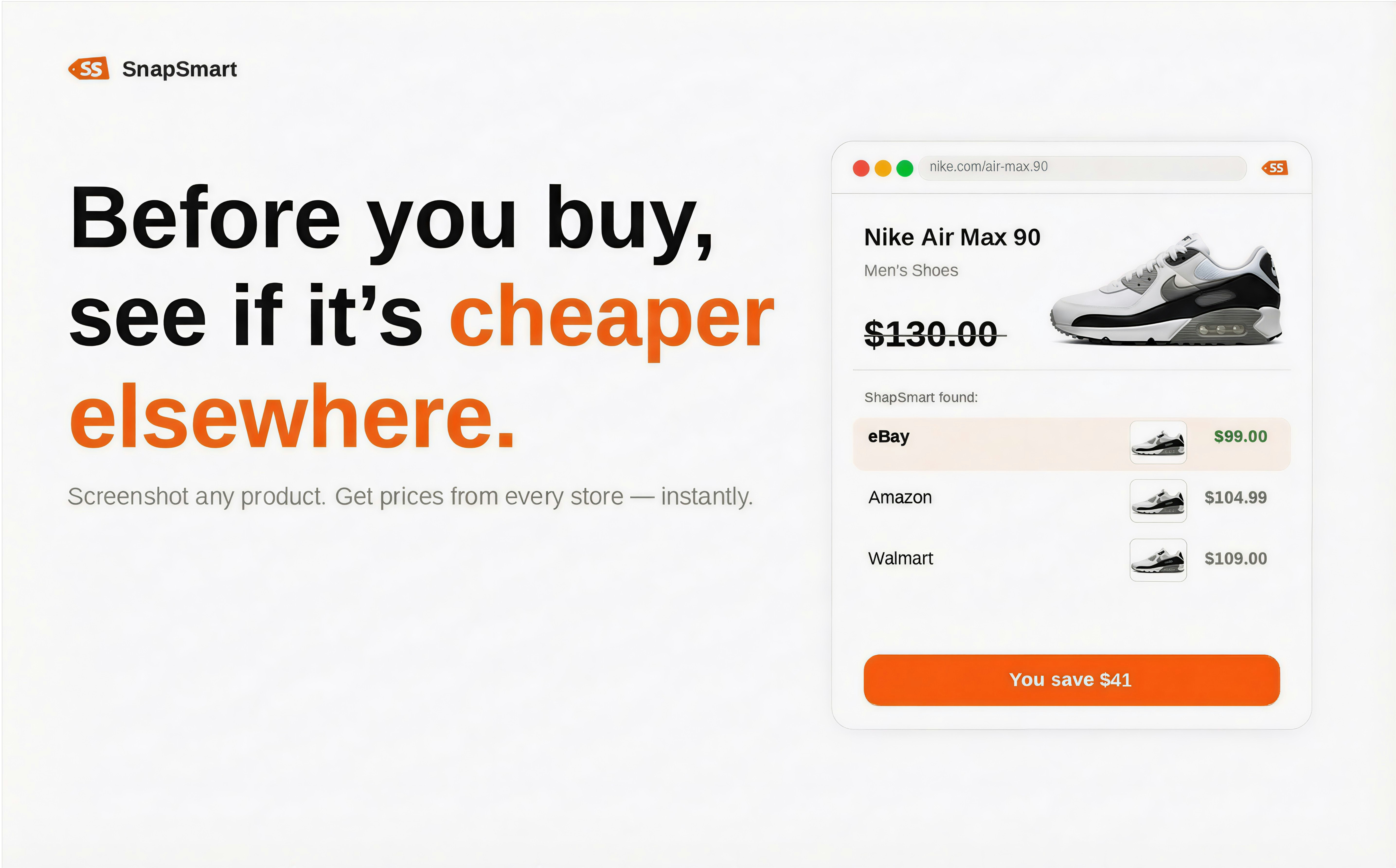 SnapSmart – Find Cheaper Instantly media 2