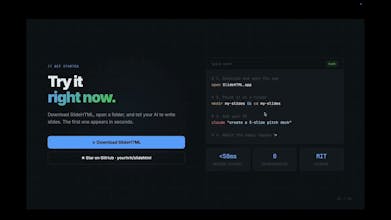 SlideHTML For AI gallery image