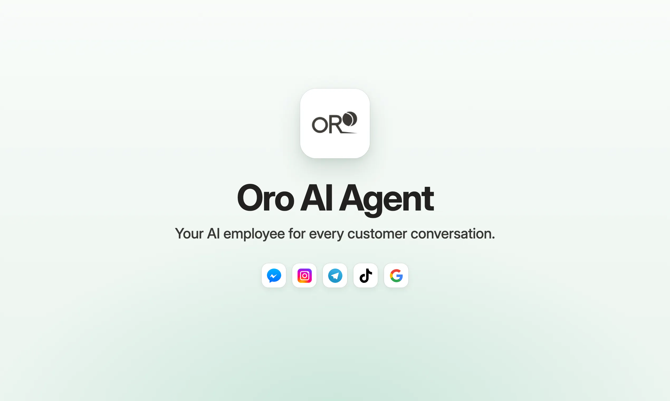 Oro AI Agent gallery image