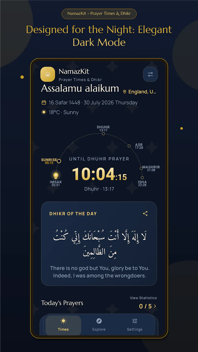 NamazKit-Prayer Times & Dhikr screenshot 8