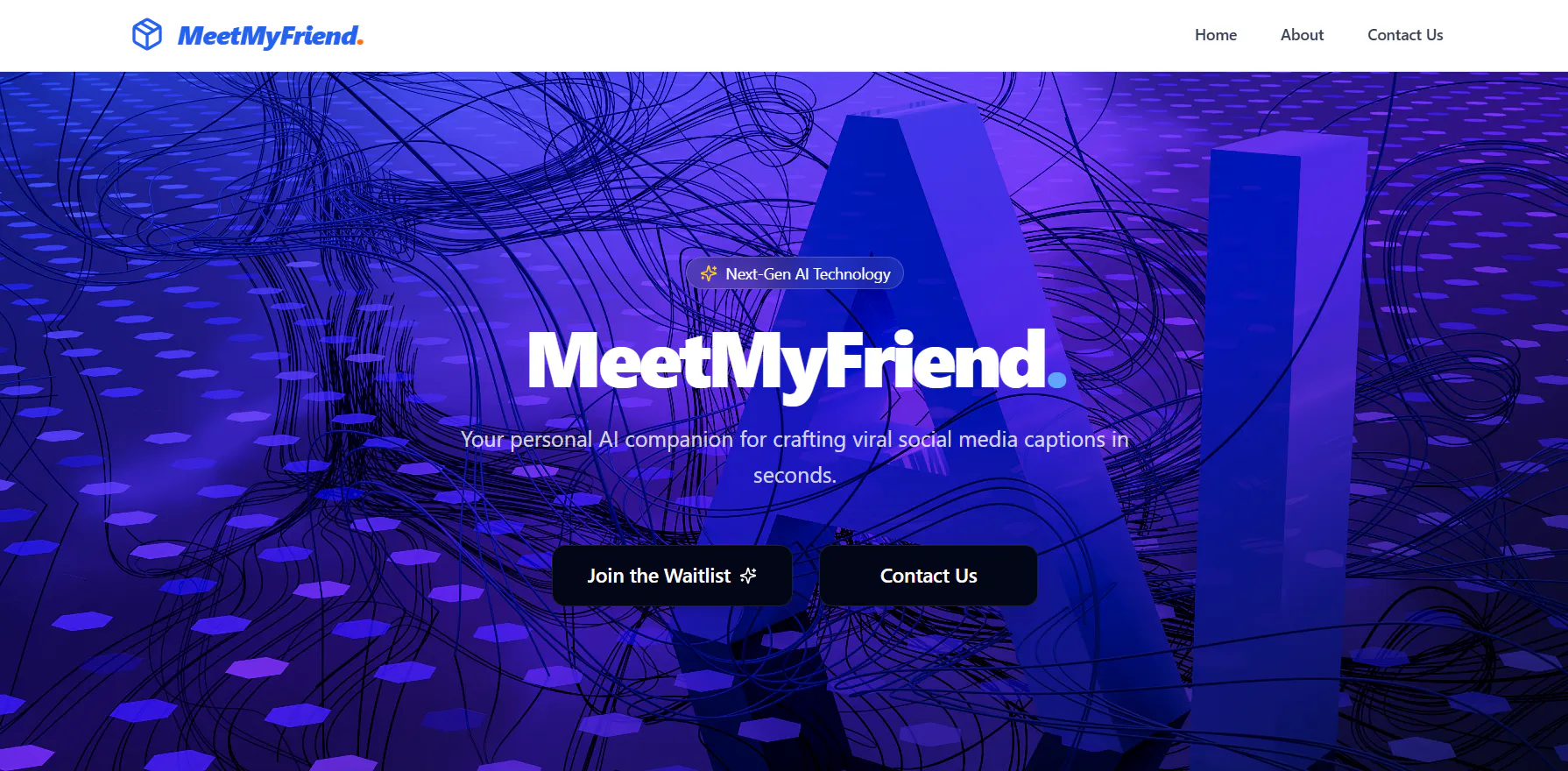 MeetMyFriend 제품 배너