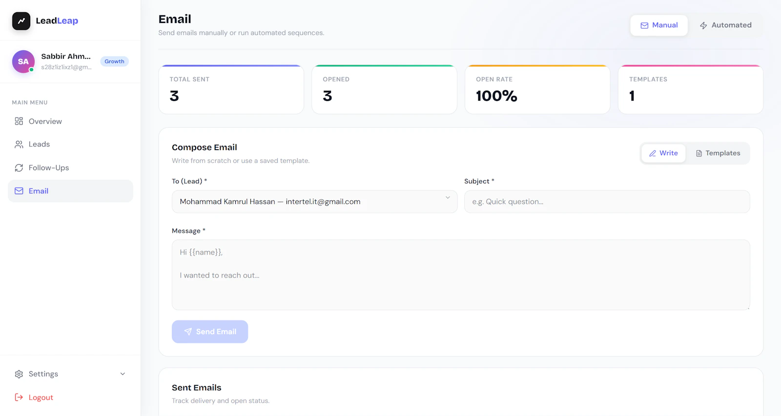 LeadLeap screenshot 6