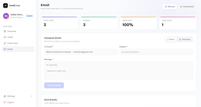 LeadLeap screenshot 6