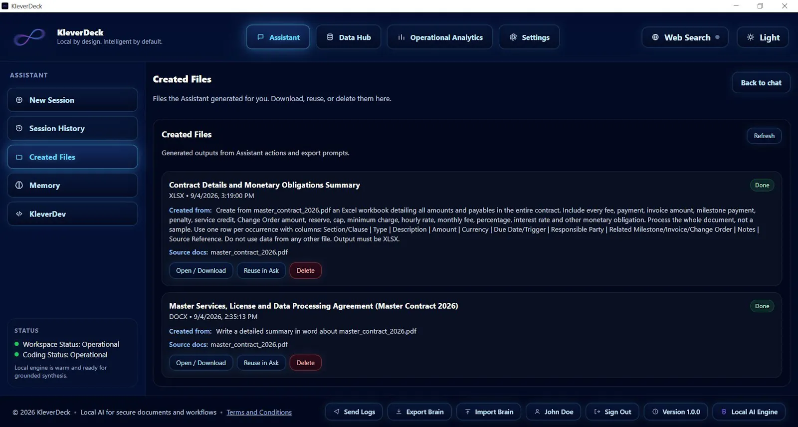 KleverDeck screenshot 3