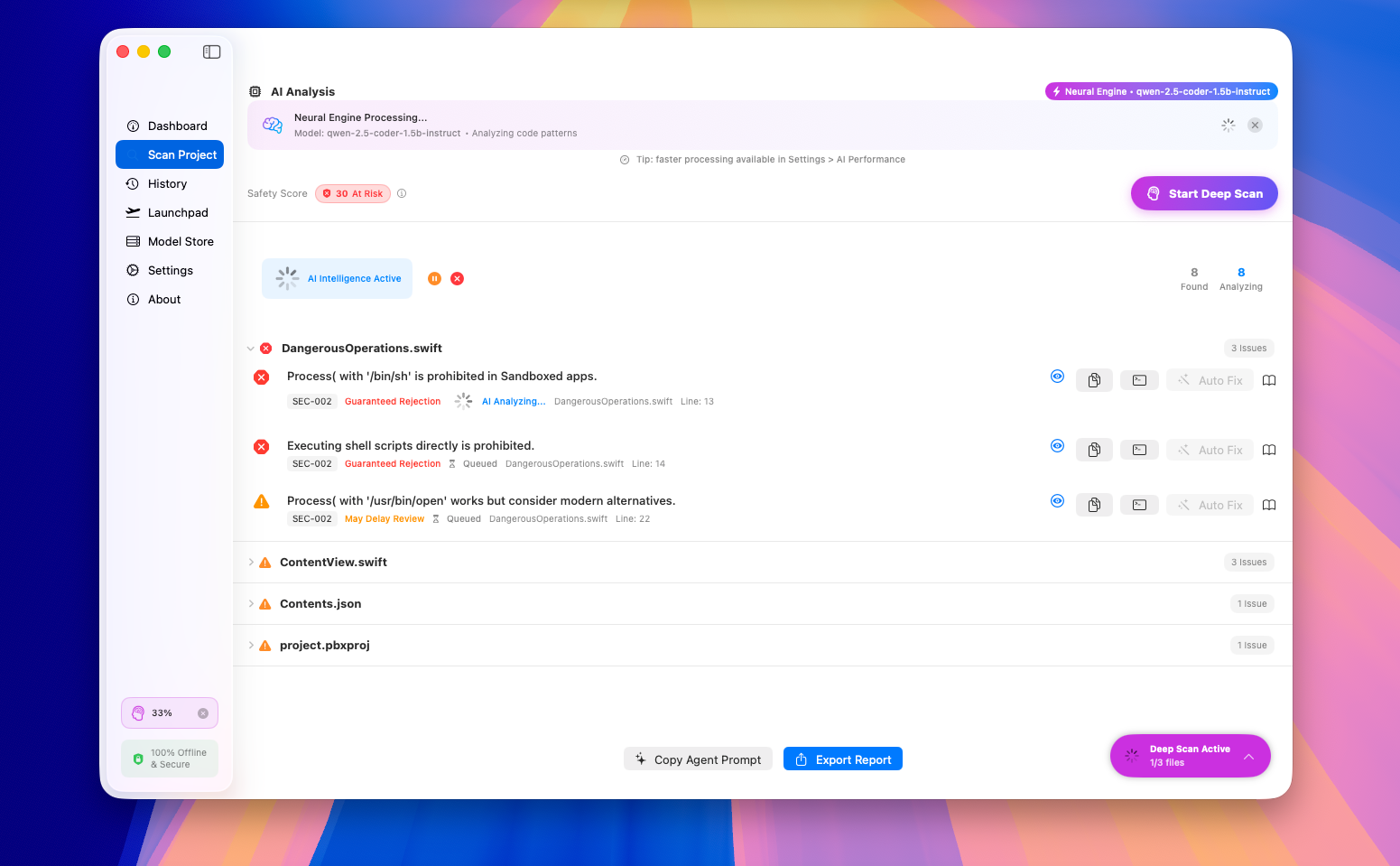 Oxbit PreFlight - Screenshot 4 showing product features and functionality