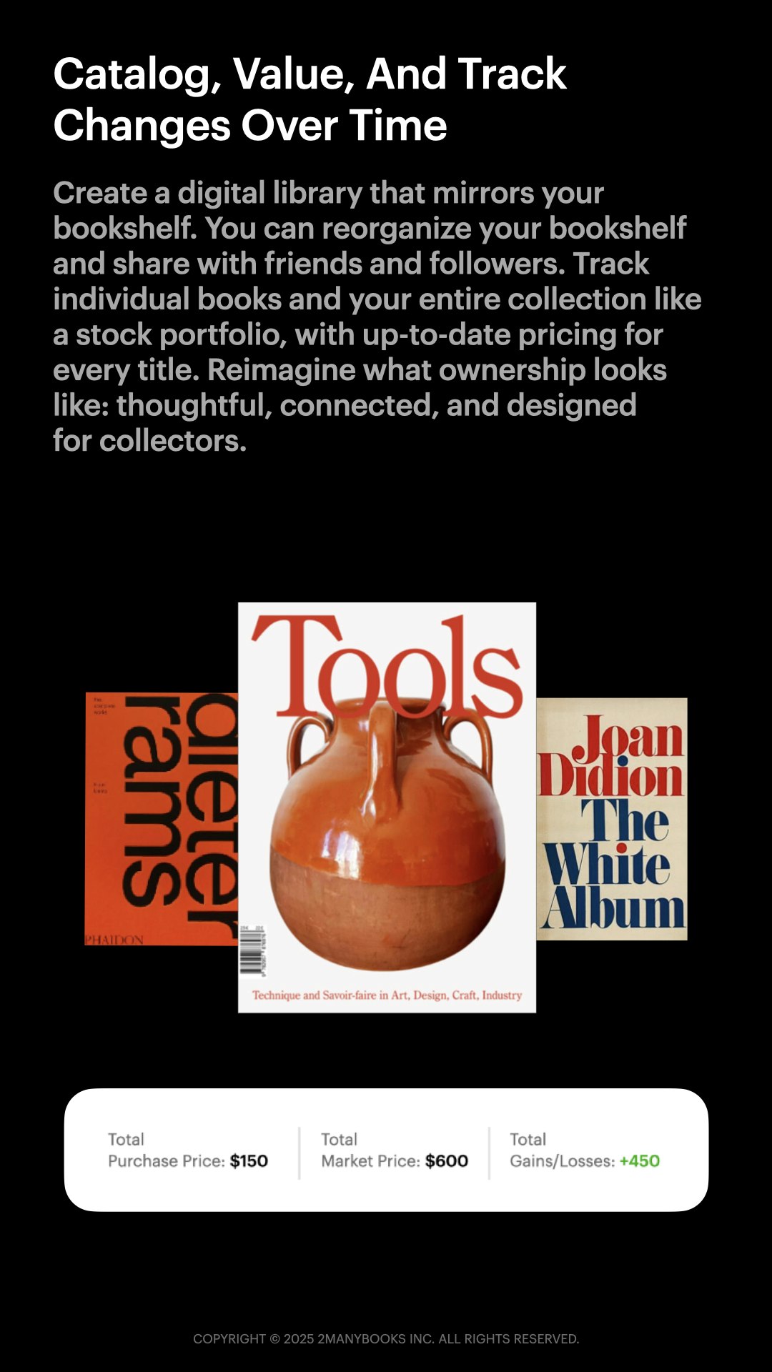 2manybooks - Screenshot 4 showing product features and functionality