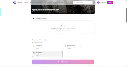 Orno — AI Image Editor & Prompt Library gallery image