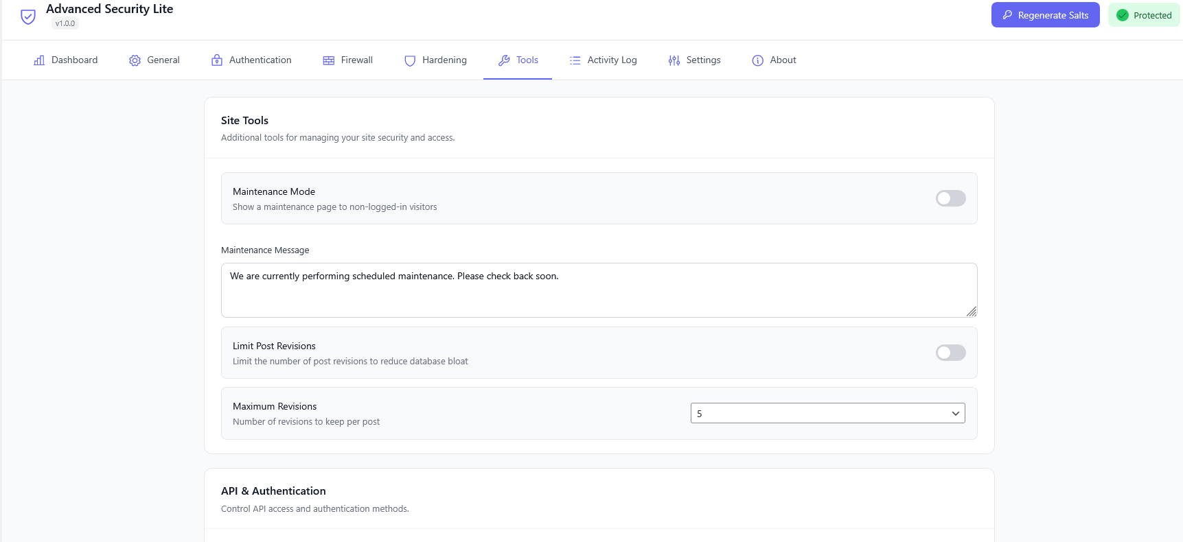 Advanced Security Lite gallery image