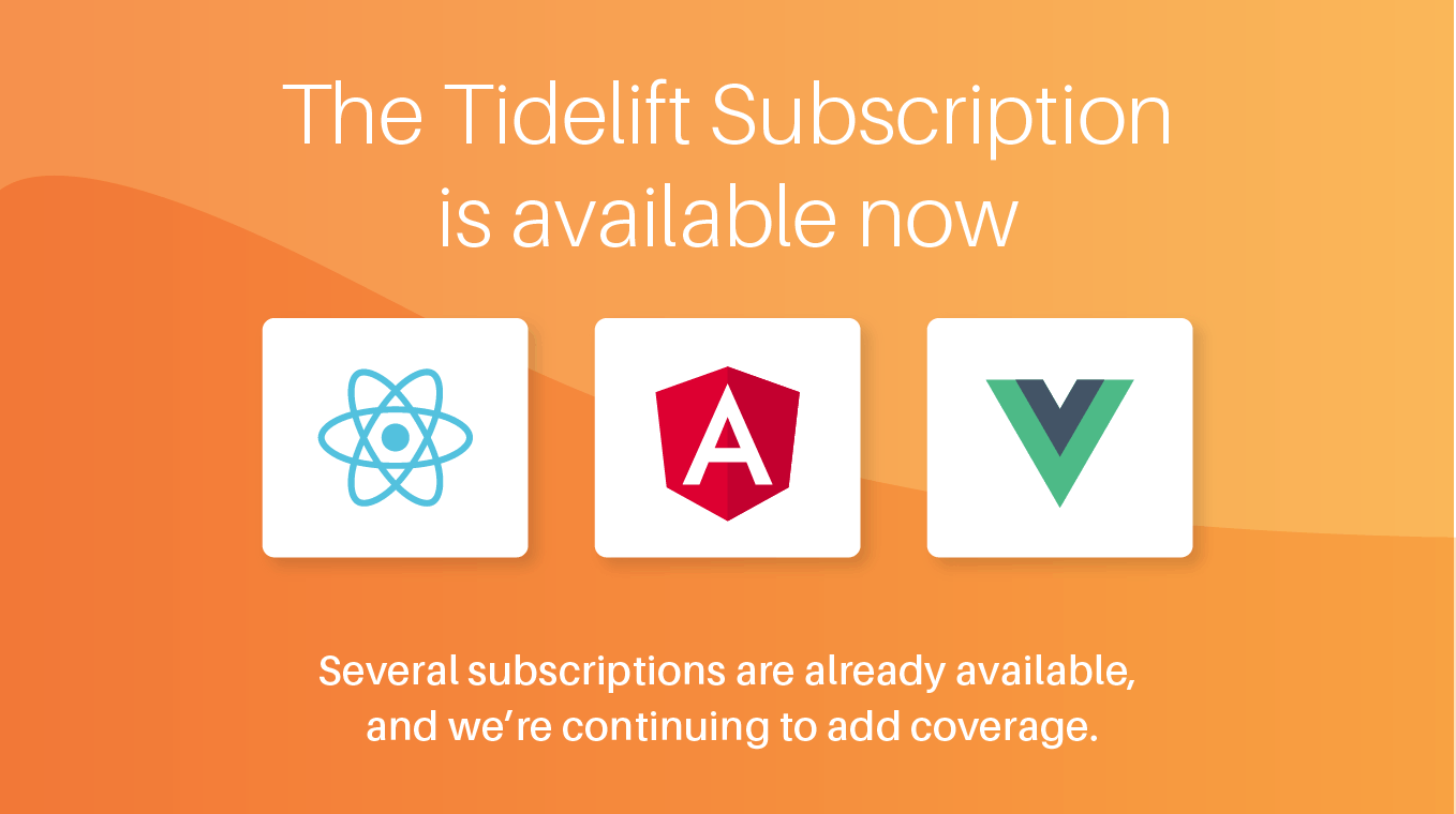 The Tidelift Subscription media 1