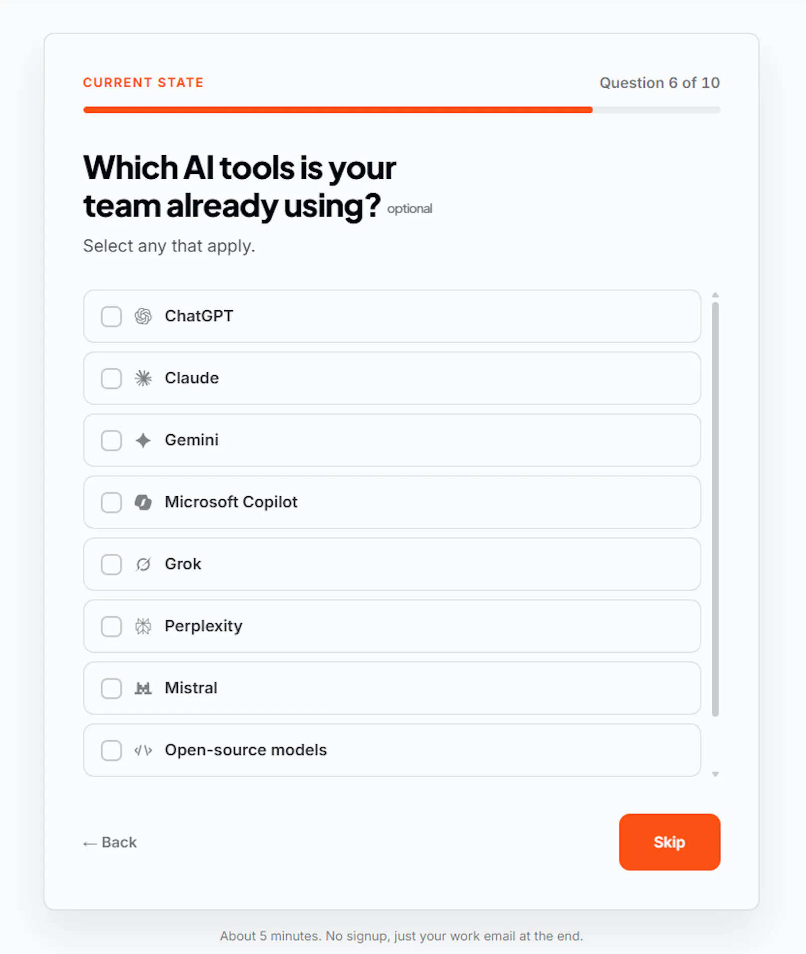 90-Day AI Roadmap Builder screenshot 3