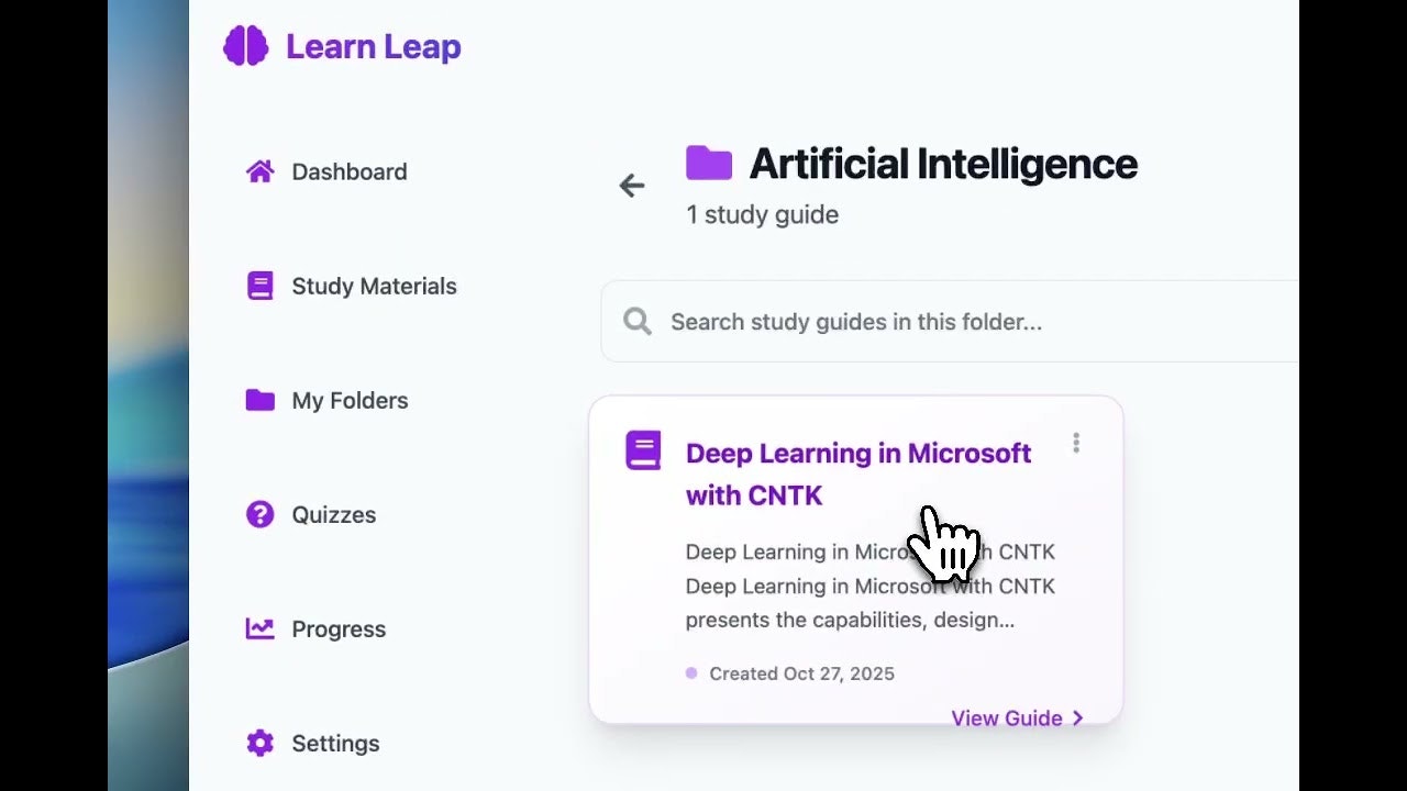 Learn Leap gallery image