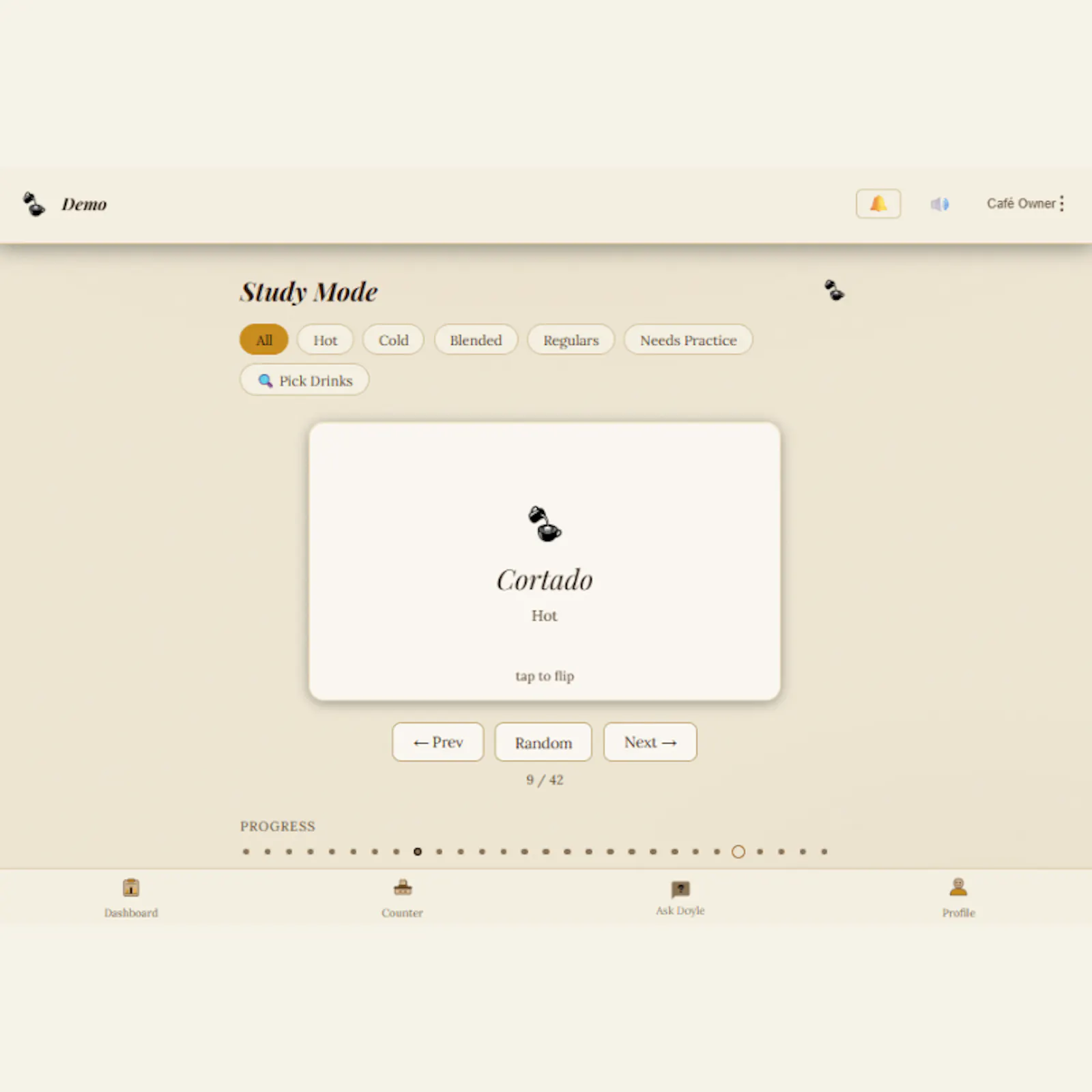 My Barista Trainer — Gamified Training screenshot 4