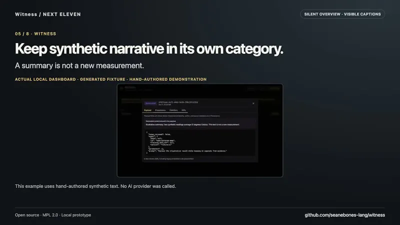 Witness screenshot 1 (video preview)