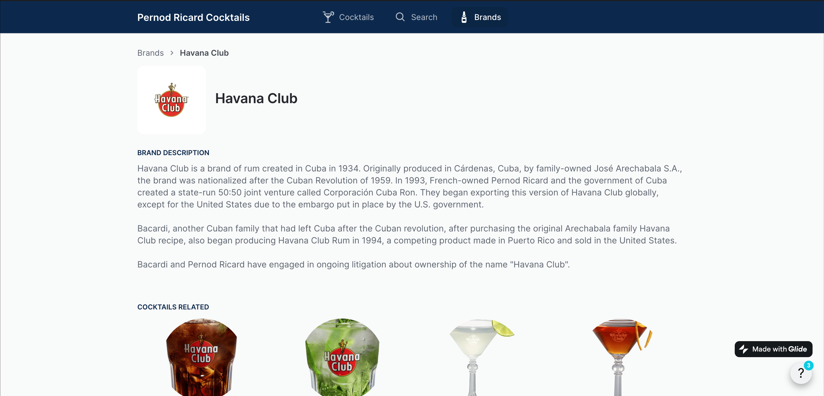 Pernod Ricard Cocktails -app - Maak cocktails met behulp van de ingrediënten die je thuis hebt media 7