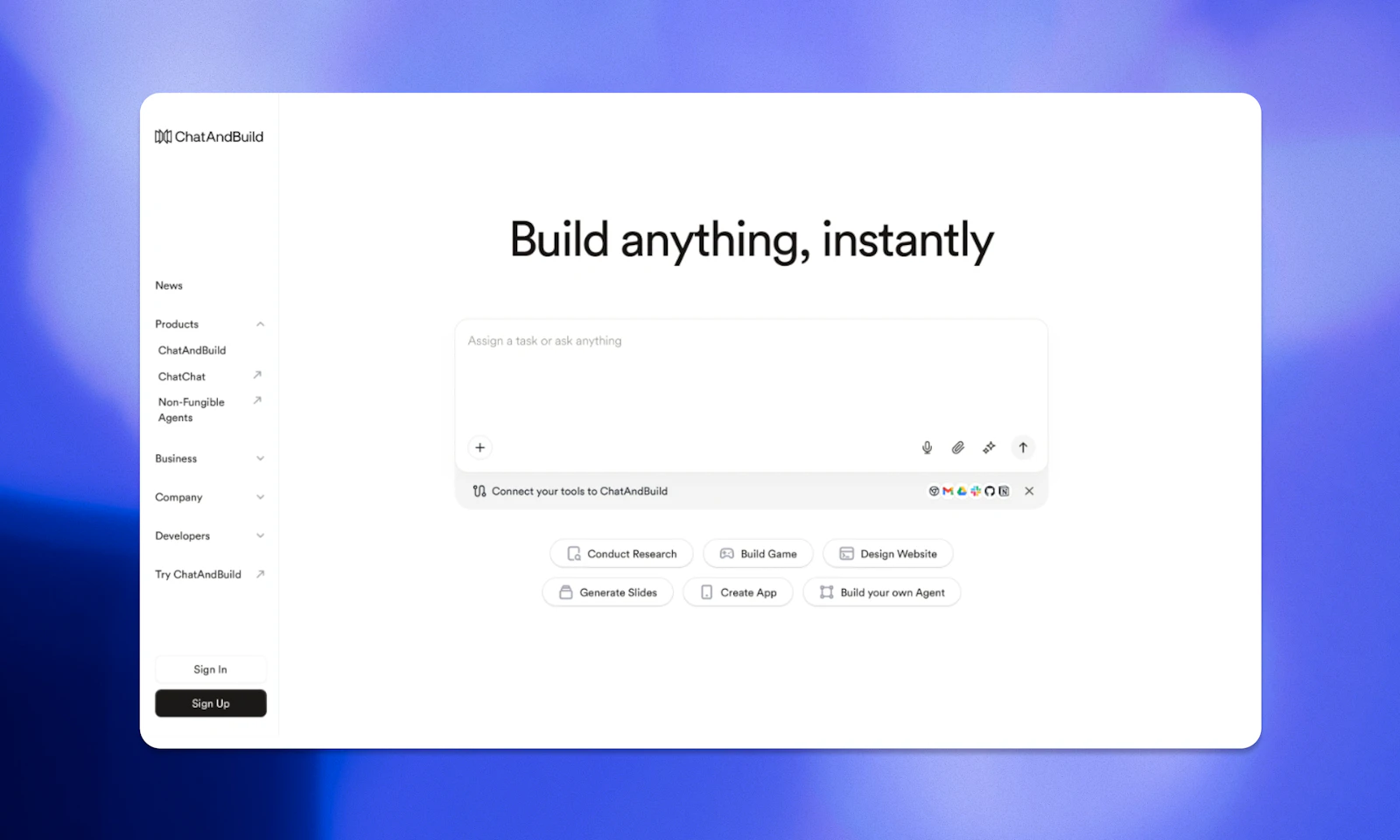 ChatAndBuild screenshot 1