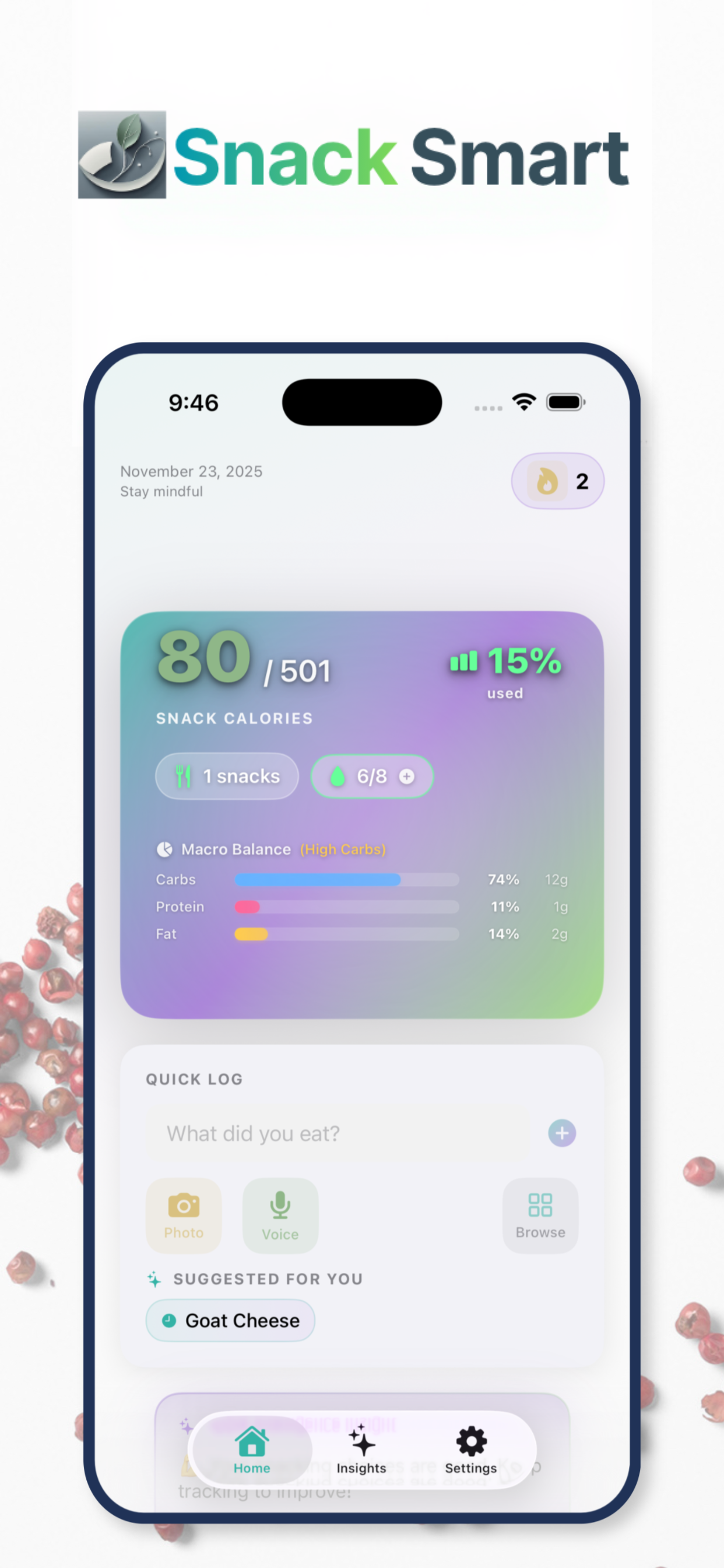 SnackSmart AI gallery image