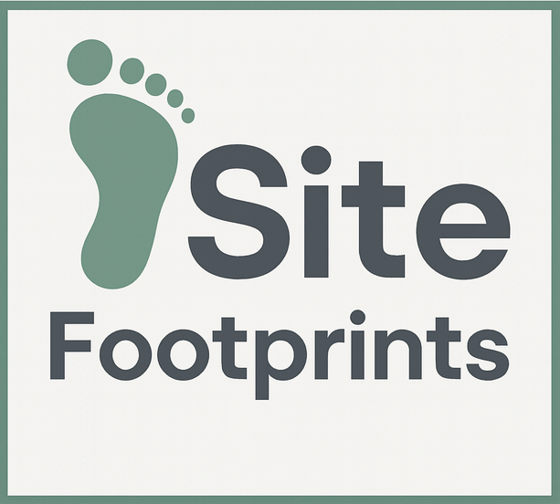 Site Footprints - Product Hunt launch logo and brand identity