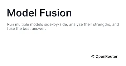 OpenRouter Model Fusion gallery image