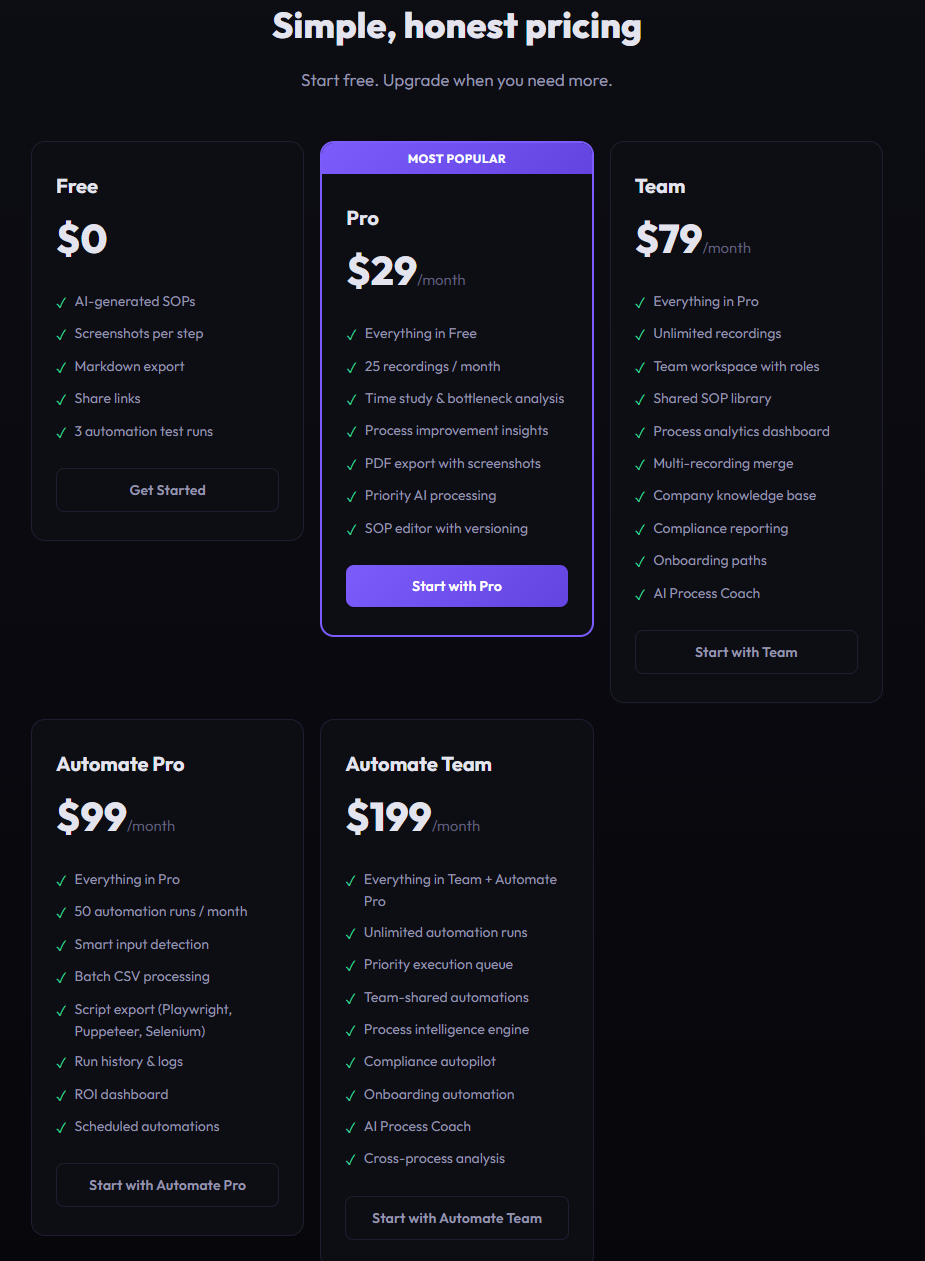 ProcessReel - Screenshot 4 showing product features and functionality