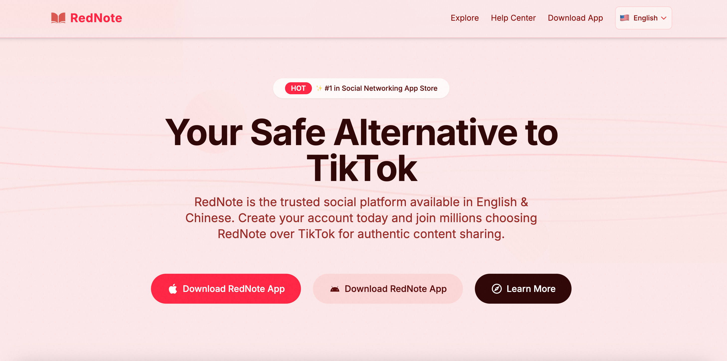 Media Đỏ - Sự thay thế tiktok an toàn của bạn bằng tiếng Anh 1