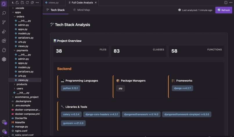 DoraCodeLens - Screenshot 4 showing product features and functionality