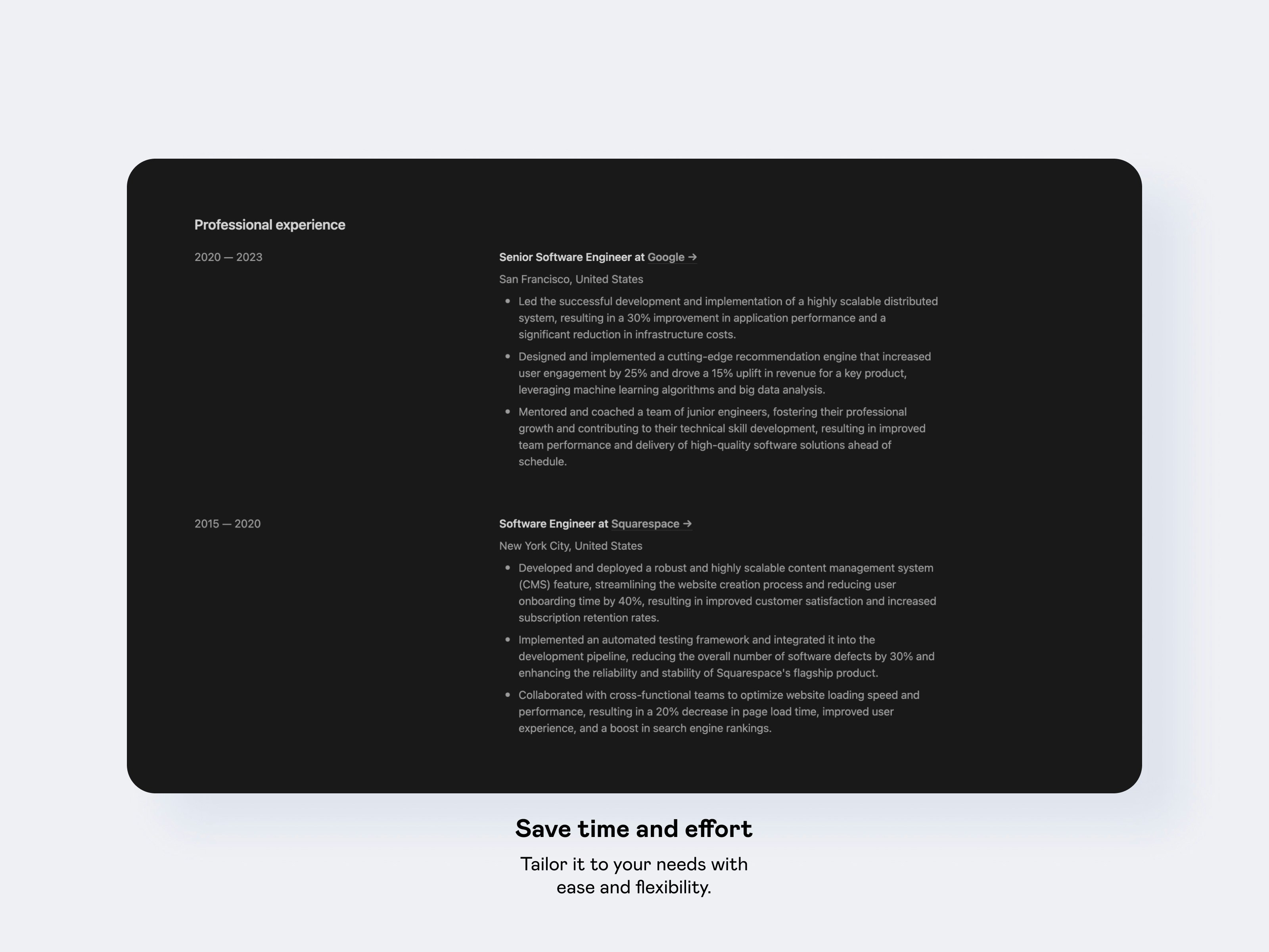 Constructor de currículum de noción definitivos - Cree rápidamente un gran currículum para conseguir su próximo trabajo media 2