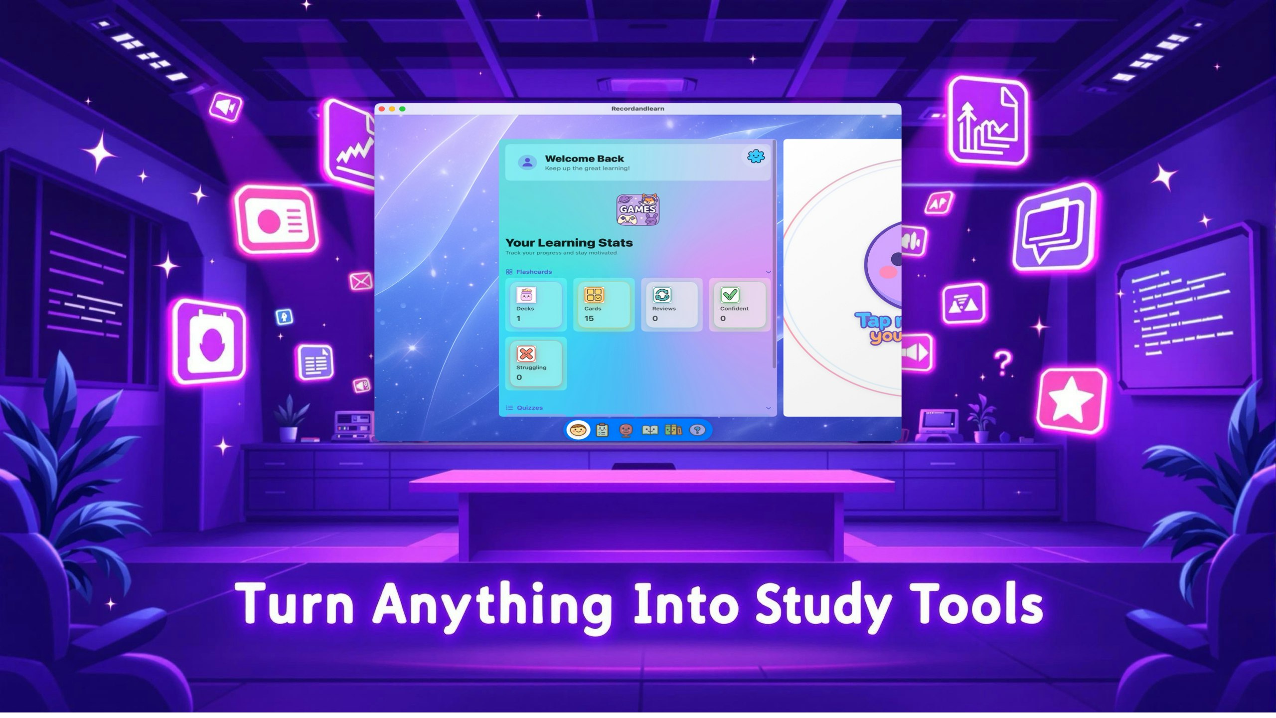 Record and Learn — AI-Powered media 1