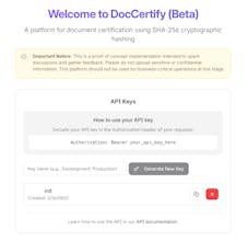 (Beta) File-Certification gallery image