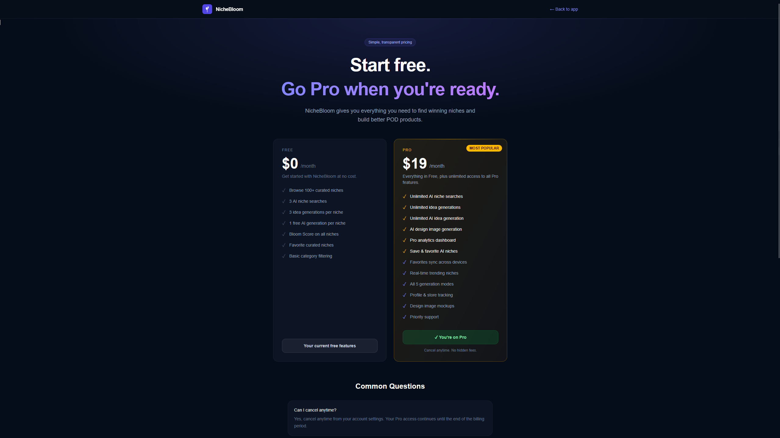 NicheBloom gallery image