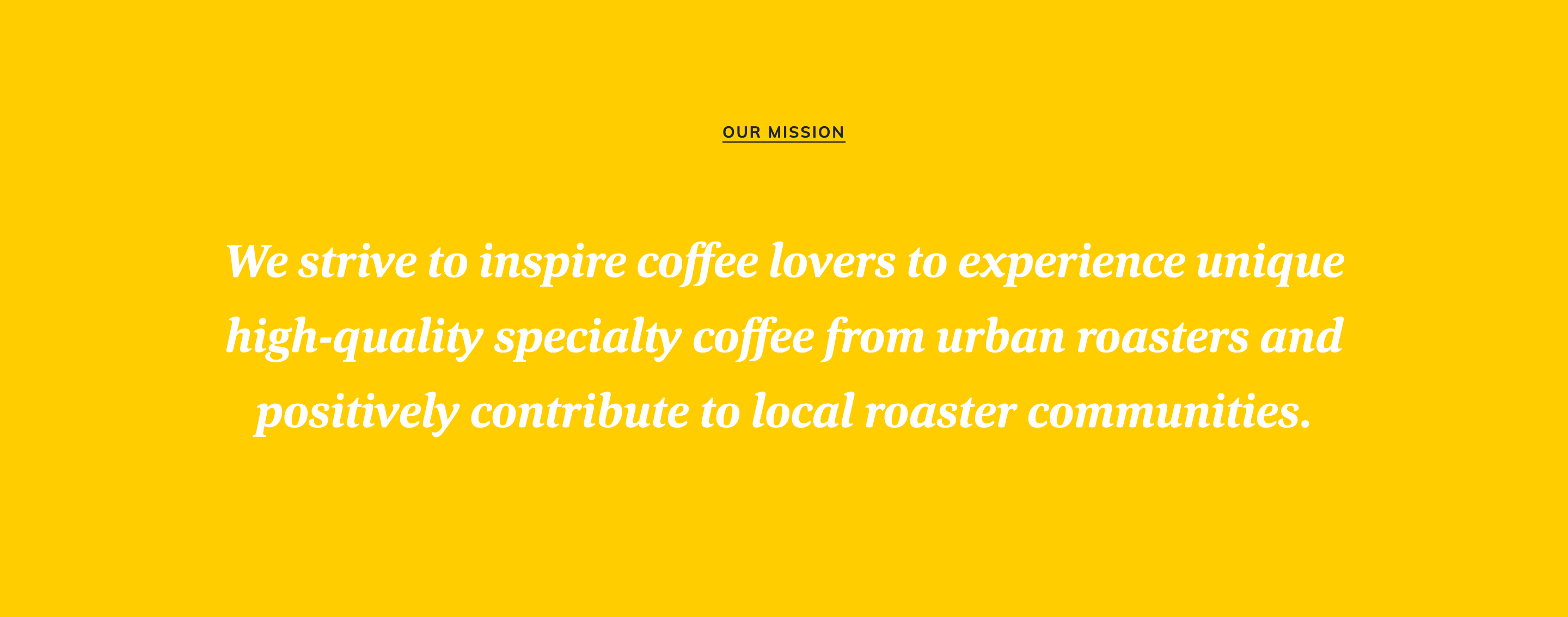 Urban Coffee Discovery gallery image