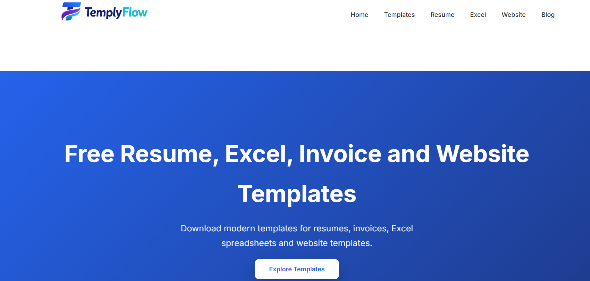 TemplyFlow - Main product screenshot demonstrating key features and user interface