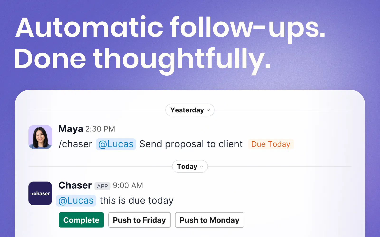 Chaser screenshot 2