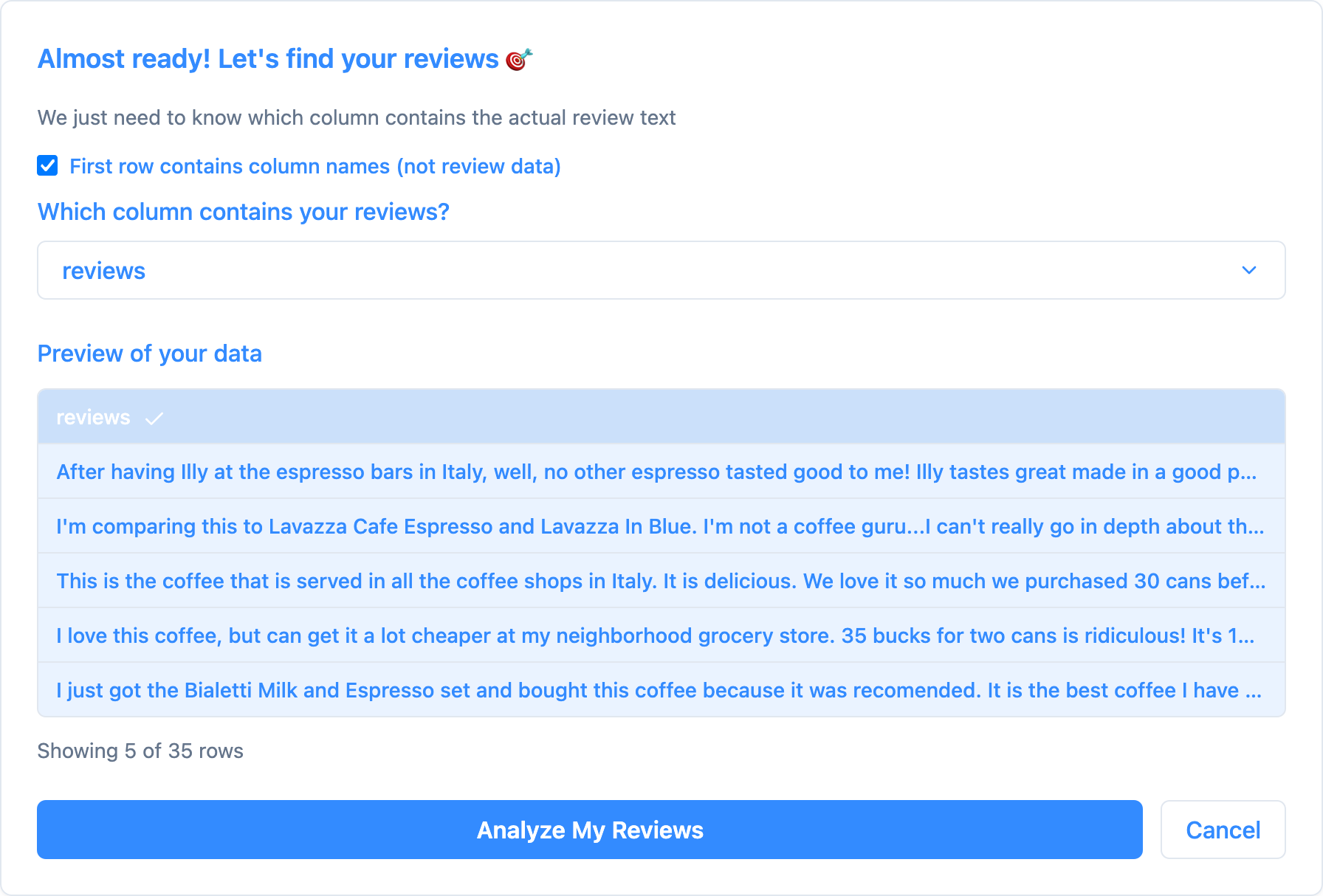 FeedbackIQ - Screenshot 2 showing product features and functionality