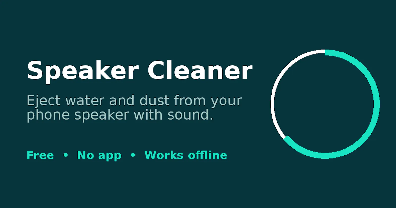 Speaker Cleaner screenshot 1