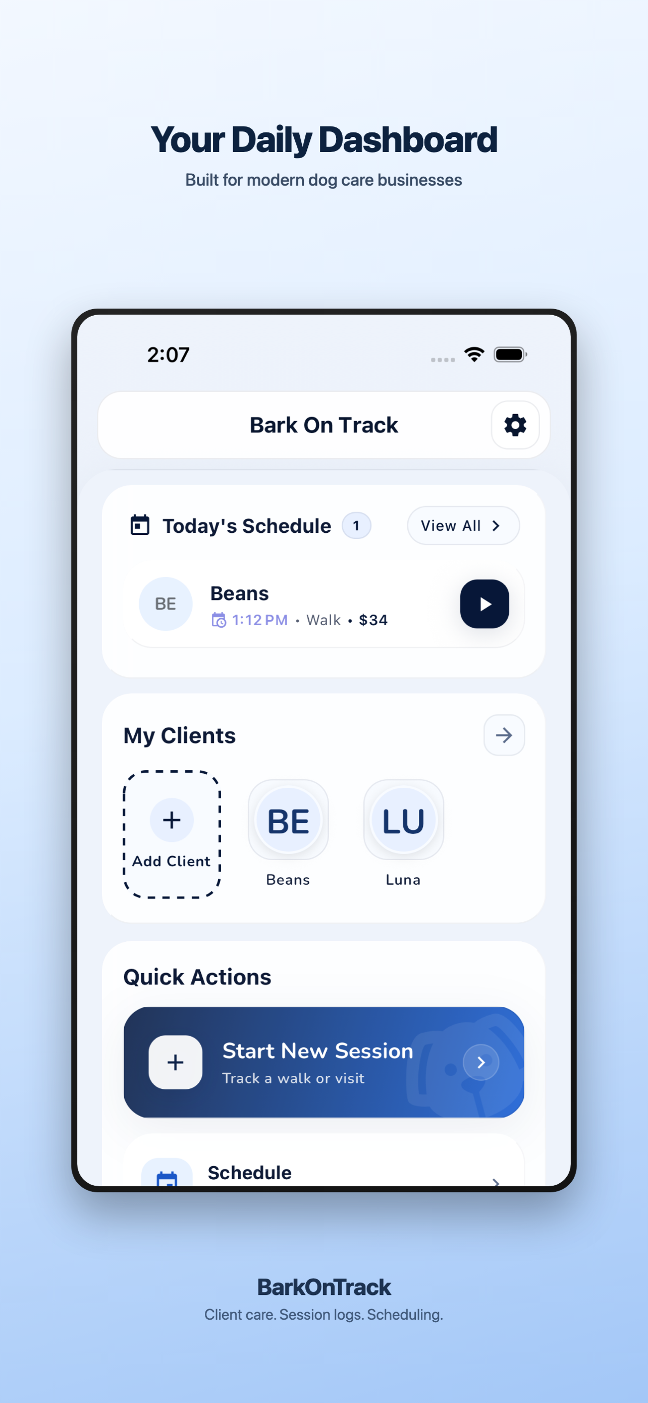 BarkOnTrack gallery image