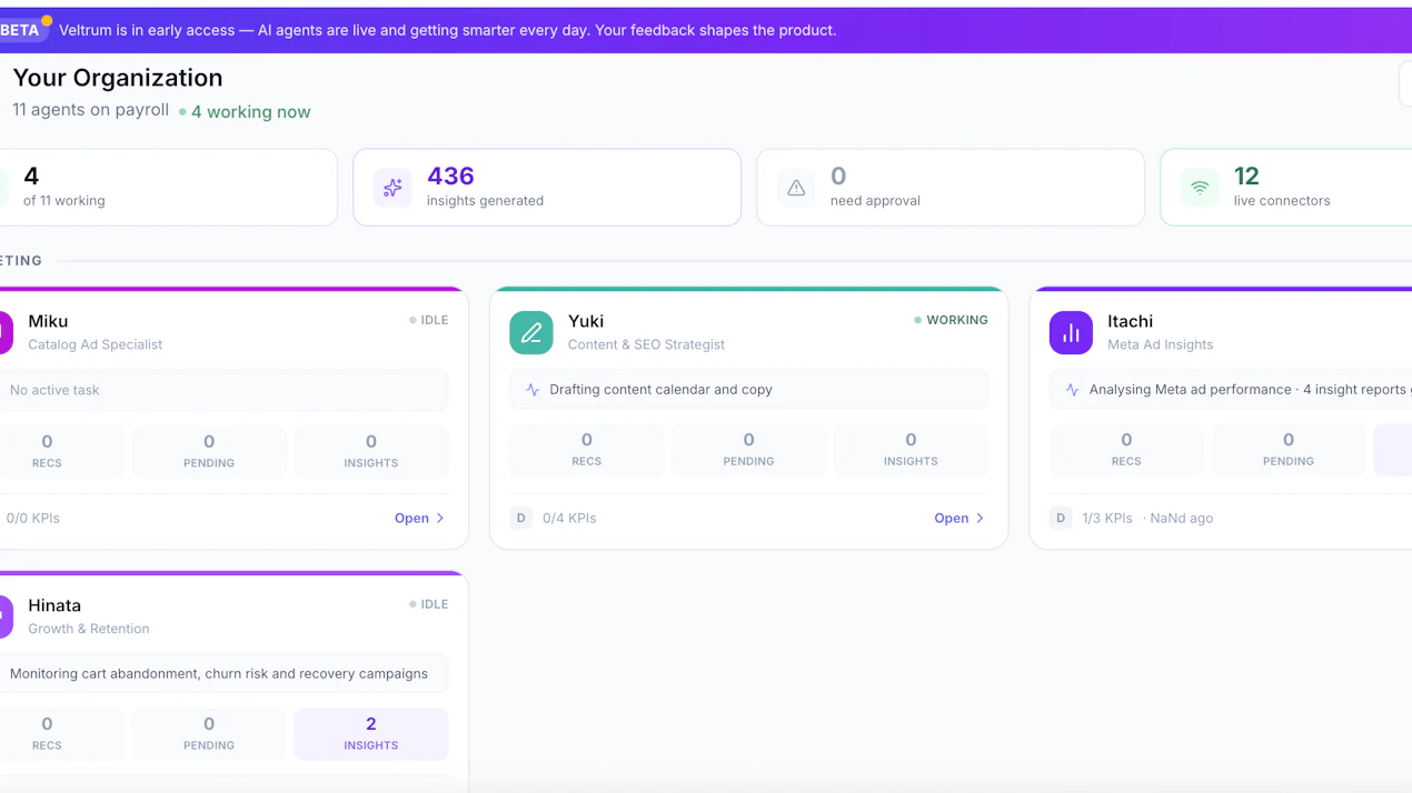 Veltrum.io — The n8n for Commerce product