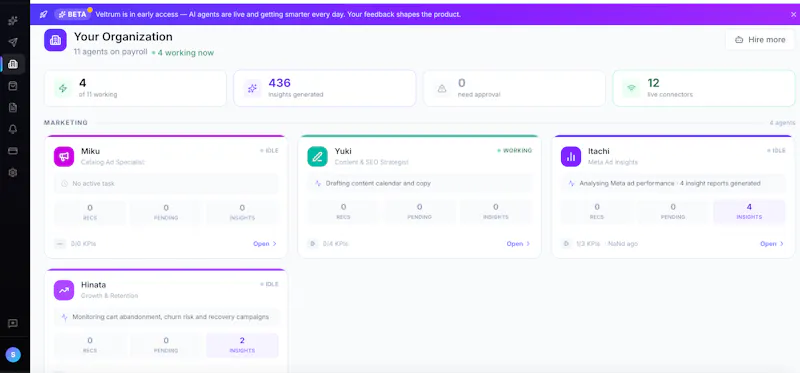Veltrum.io — The n8n for Commerce screenshot 1