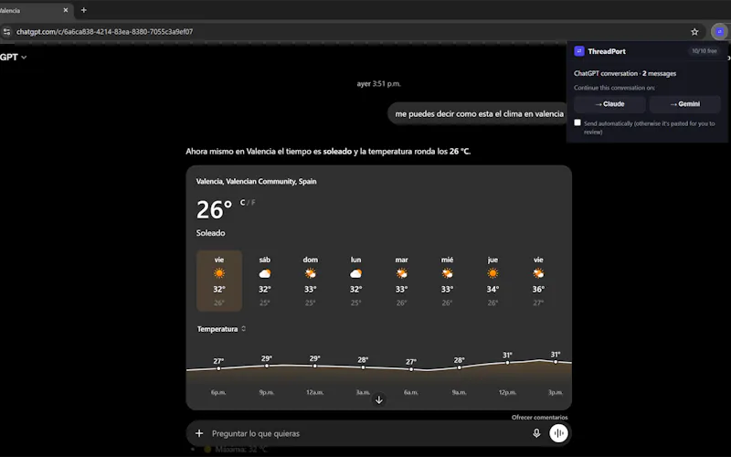 ThreadPort screenshot 2