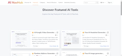 AI NavHub Tools Directory gallery image