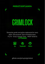 Grimlock: E2EE Cross Platform OpenSource gallery image