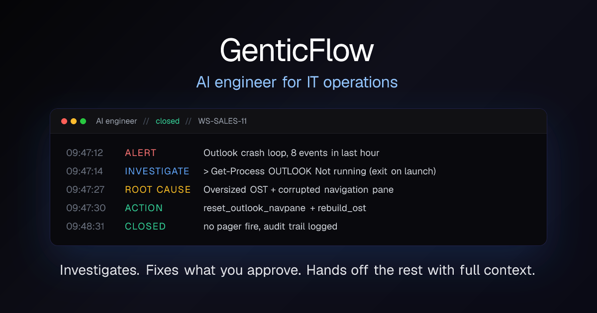 GenticFlow gallery image