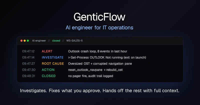 GenticFlow screenshot 1