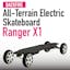 All Terrain Electric Skateboard: Backfire Ranger X1