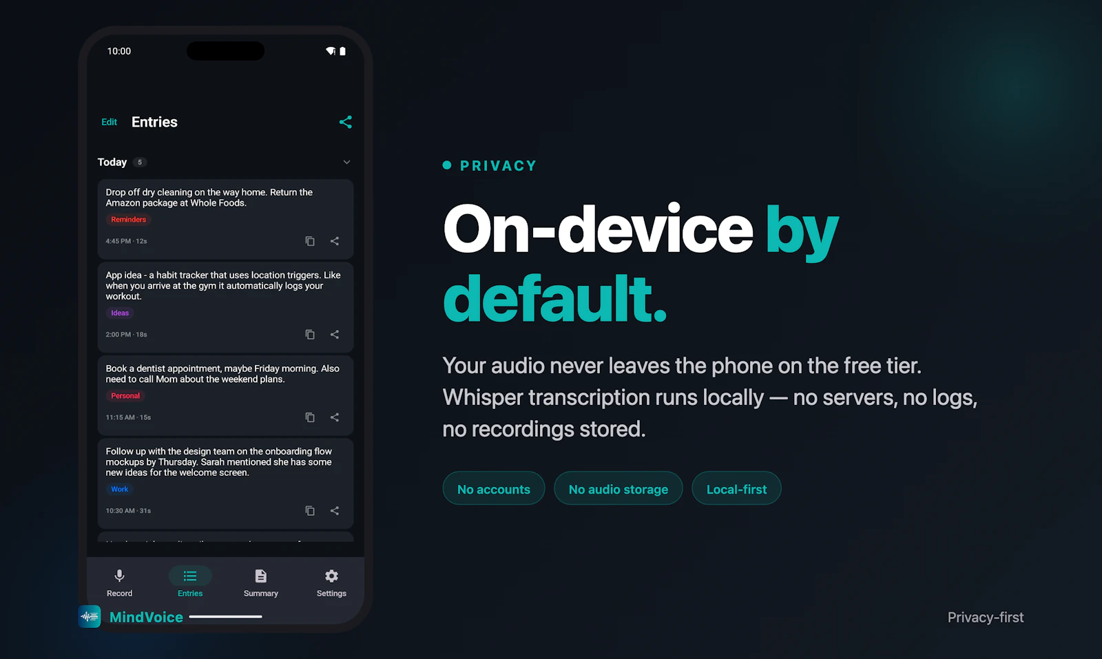 MindVoice screenshot 7