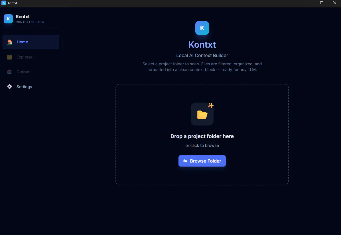 Kontxt 제품 배너